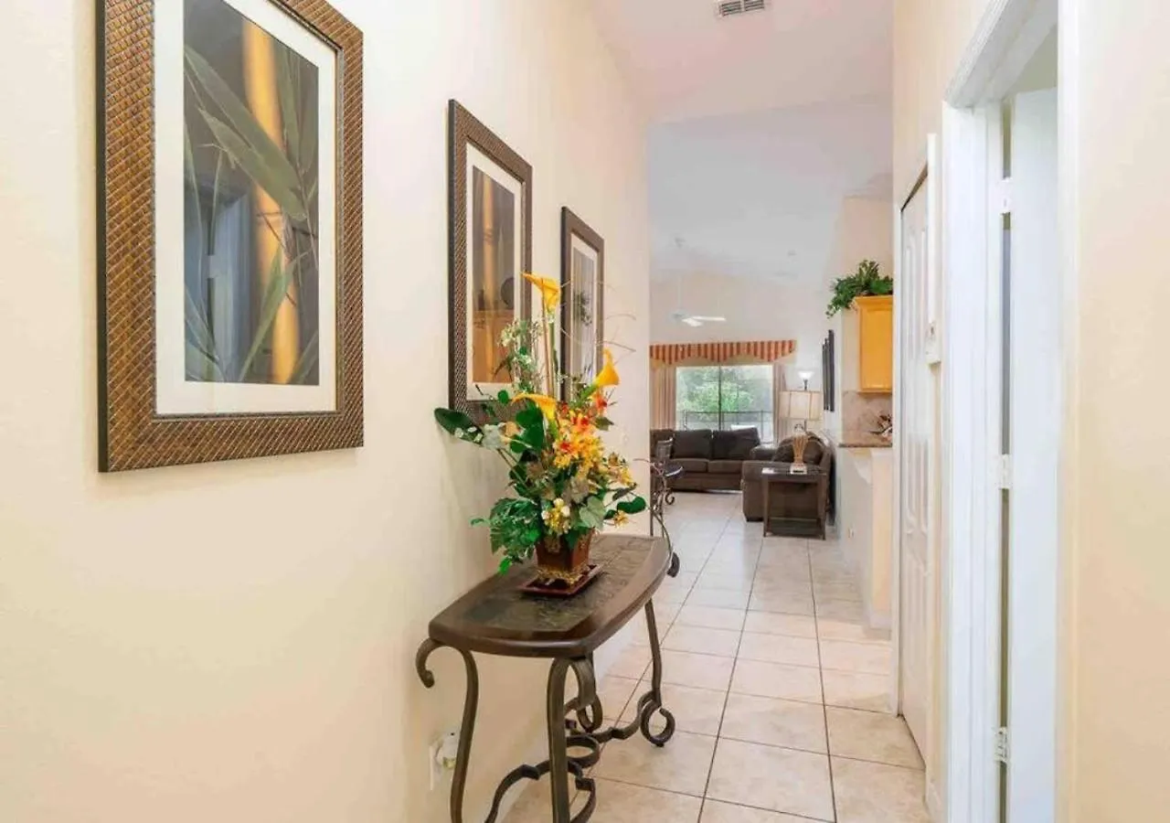 5 Bedroom, 7 Bed , 3 Bathroom Midterm Rental Home With Pool And Game Room, Near Disney Davenport